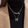 Винтажное круглое многослойное ожерелье с подвесками, женские ювелирные изделия, многослойные аксессуары для одежды для девочек, эстетические подарки, модная подвеска 2022