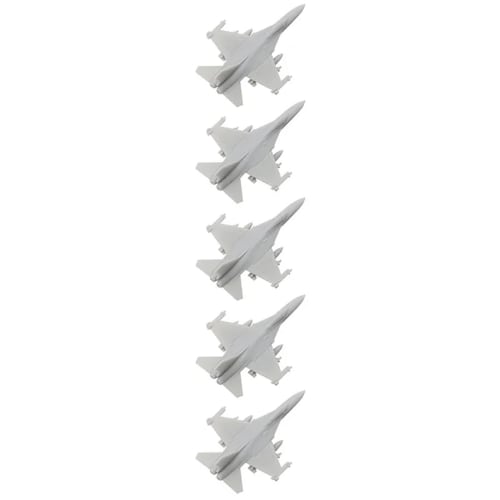 5PCS Chinese IDF F-CK-1 Fighter DIY Model 1/2000-1/350 Resin Model Fighter DIY Fighter Military Model (1/700 (20mm))