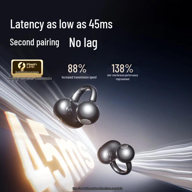 SANAG S6S Ultra AI-переводчик, Bluetooth-наушники с открытым ухом, на клипсе