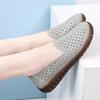 Flat Bottomed Women's Shoes Genuine Leather New Retro Women Flats Casual Slip On Hollow Clogs Woman Shoes Comfortable Hollow Out