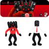 Плюшевая игрушка Bookfong Skibidi Toilet Speakerman, забавный и очаровательный дизайн животного, материал короткого плюша, идеально подходит для молодых взрослых