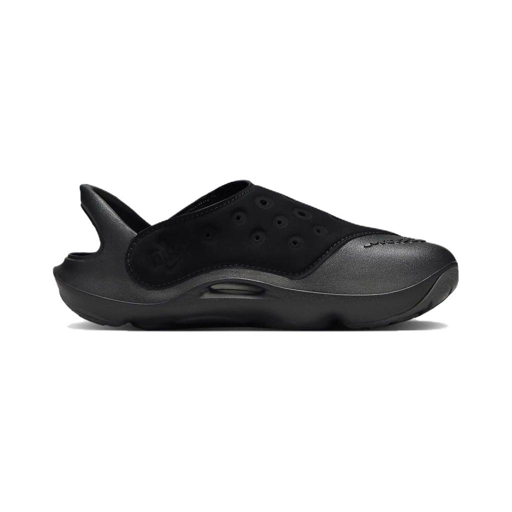 Nike Aqua Swoosh Sandal PS Черные детские кроссовки Антрацитовый белый FN0876-002