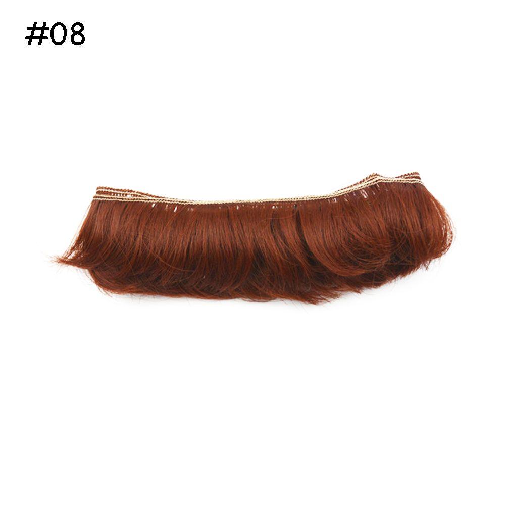 5CM Kids Gifts Accessories 1/6 1/4 1/3 Short Curly Wigs Toy Toupee Doll Fringe Hair Mini Tresses
