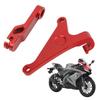 Clutch Arm Extension Lever Bracket for MT-07 2018-2022 Aluminum Alloy Clutch Arm Lever Bracket for Tenere 700 XTZ700 2019-2024 (Red)