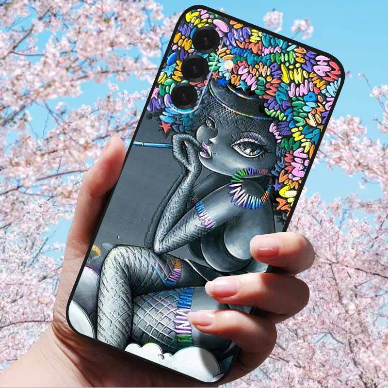 Для Samsung Galaxy A56 A36 A26 5G Чехлы 3D Рельефный Цветок Тиснение Мягкий Силикон Для A56 A36 5G 3D Мультяшный Чехол Сова Ракушка 3D Рельеф