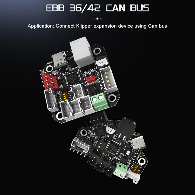Ebb36 Ebb42 Плата Can V1.2 Поддержка Canbus Pt100 Для Горячего Конца Печатающей Головки 36 Шаговых Двигателей Часть 3D-Принтера Ender3