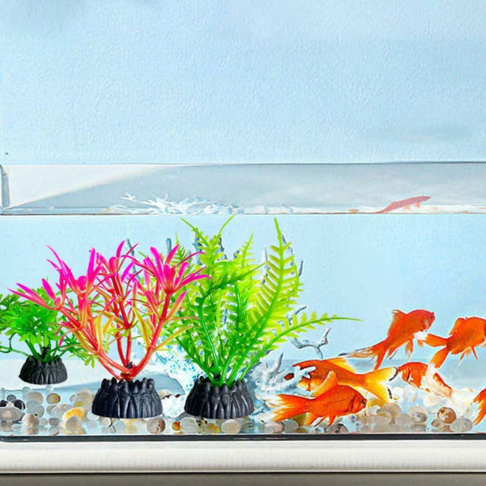 Simulation Artificial Aquatic Plants Mini Underwater Aquatic Plants Water Weeds Ornament Fish Tank