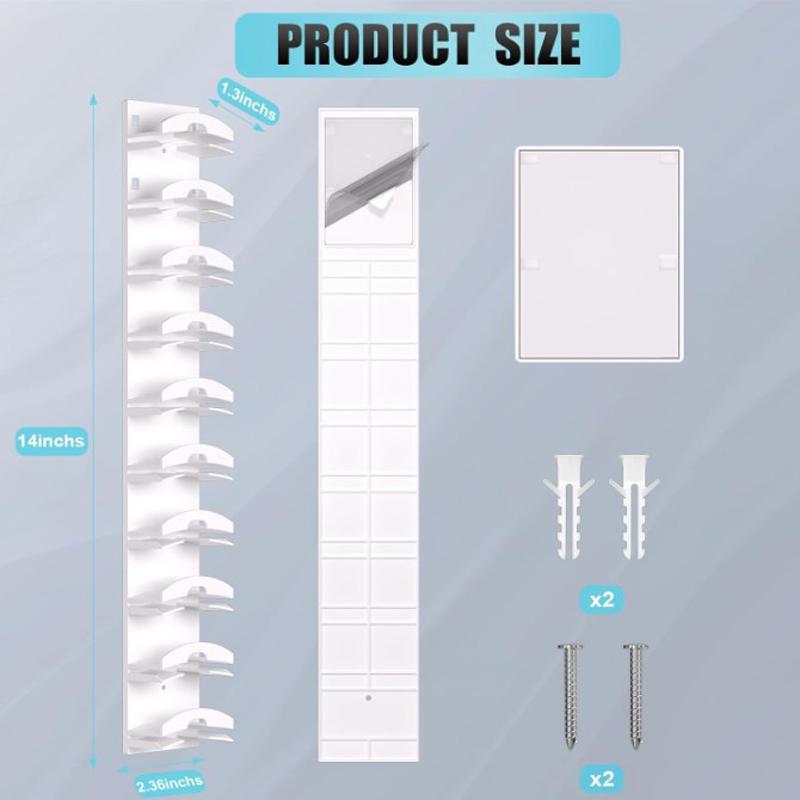 Вешалка для шляп на стену, настенный органайзер для шляп, держатель для вешалки для шляп, экономящий место держатель для хранения бейсболок, вмещает до 10 шляп