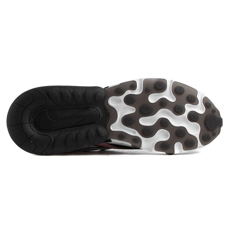 Nike Air Max 270 React Черный Белый Выбеленный Коралл Женские AT6174-005