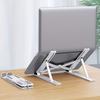 Adjustable Plastic Laptop Stand - Portable Foldable Cooling Desk Stand with Ergonomic Angle Adjustment, Laptop Stand for Desk