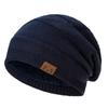 Windproof Coldproof Winter Hats Add Fur Lined Ear Protection Casual Beanie Cap  for Unisex