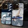 B-Boeing S 777 Верхний Авиалайнер Чехол для Телефона Для iPhone 17,16,15,14,13,12,11,Pro,MAX,Plus ТПУ Мягкий К Коже-дружелюбный Чехол