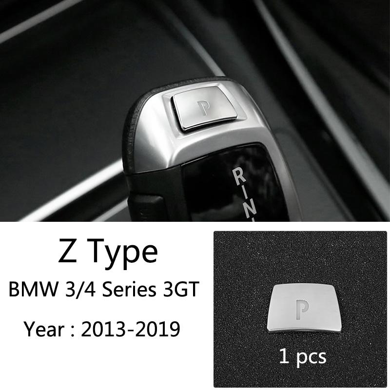 Carbon Fiber Car Styling Interior Gear Shift Knob Cover Multimedia Button Panel Trim Sticker For BMW F30 F32 F34 F36 Accessories