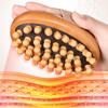 Multi-Functional Body Anti Cellulite Cushion Meridian Brush Wooden Spa Air Cushion Massage Comb Scalp Body Massage Brush