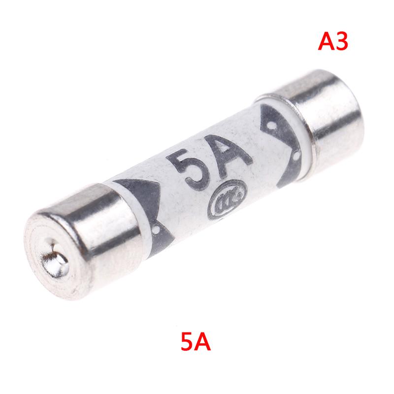 Керамический предохранитель для мультиметра 6 мм × 25 мм Bs1362 1A 3A 5A 10A 13A Amp 250V