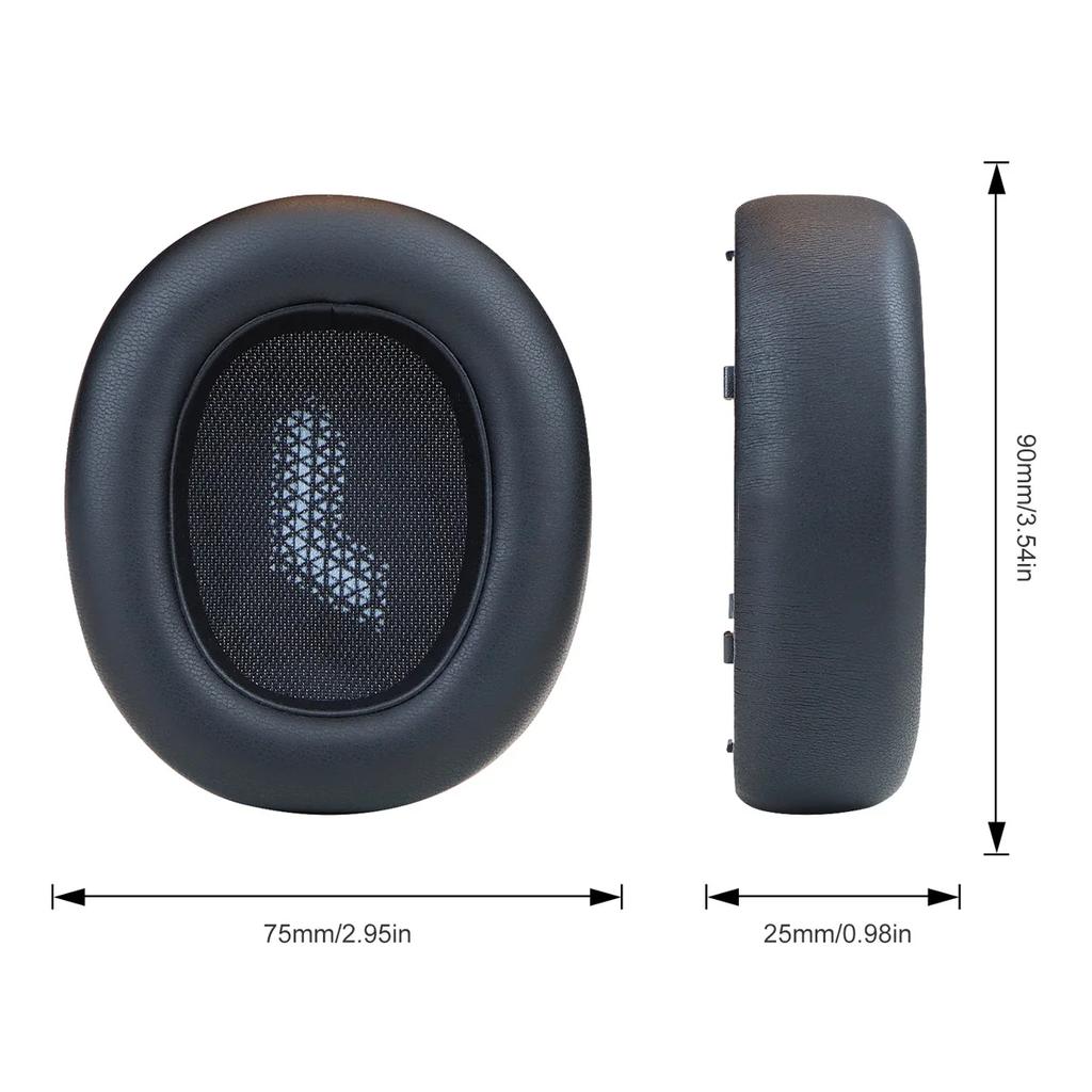 YAYINCC Запасные амбушюры для наушников JBL Elite 750NC, ультрамягкие губчатые накладки, детали для ремонта