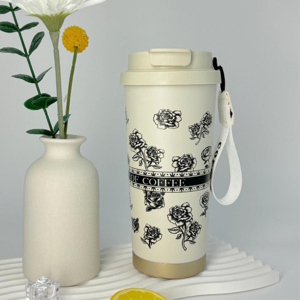 530ml Thermal Cup Double-layer American Coffee Mug New Insulated Cup  Drinkware