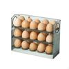 3 Layer Fridge Egg Tray Container Holder,Egg Fresh Storage Box for Table Countertop