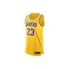 LeBron James Los Angeles Lakers Player Edition Jersey No. 23 Basketball Vest Men Tops Yellow CW3448-729
