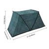 Plant Protection Cover Foldable Plant Shade Tent with Stakes Uv Resistant Sunblock Shade Cloth for Raised Garden Bed