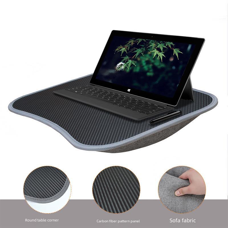 Mumujia Portable Foam Particle Laptop & Tablet Bed Desk Pillow Table