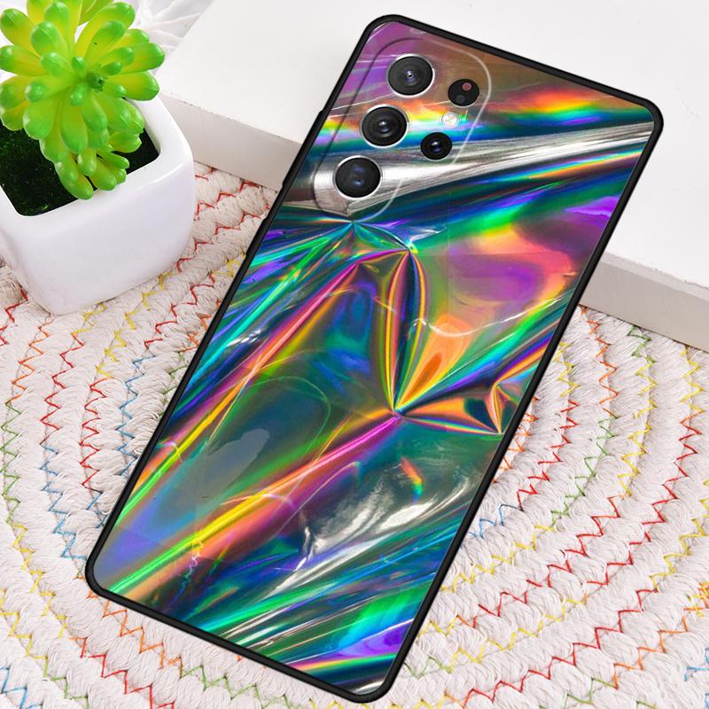 Голографический Dope Trippy Принт Силиконовый Чехол для Телефона Для Samsung Galaxy note 10 pro S26 S25 S24 S23 S22 S21 Plus Ultra Capa Чехол