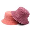 Summer Outdoor Sunscreen Casual Cotton Bucket Hat Foldable Fisherman Cap Sun Hat