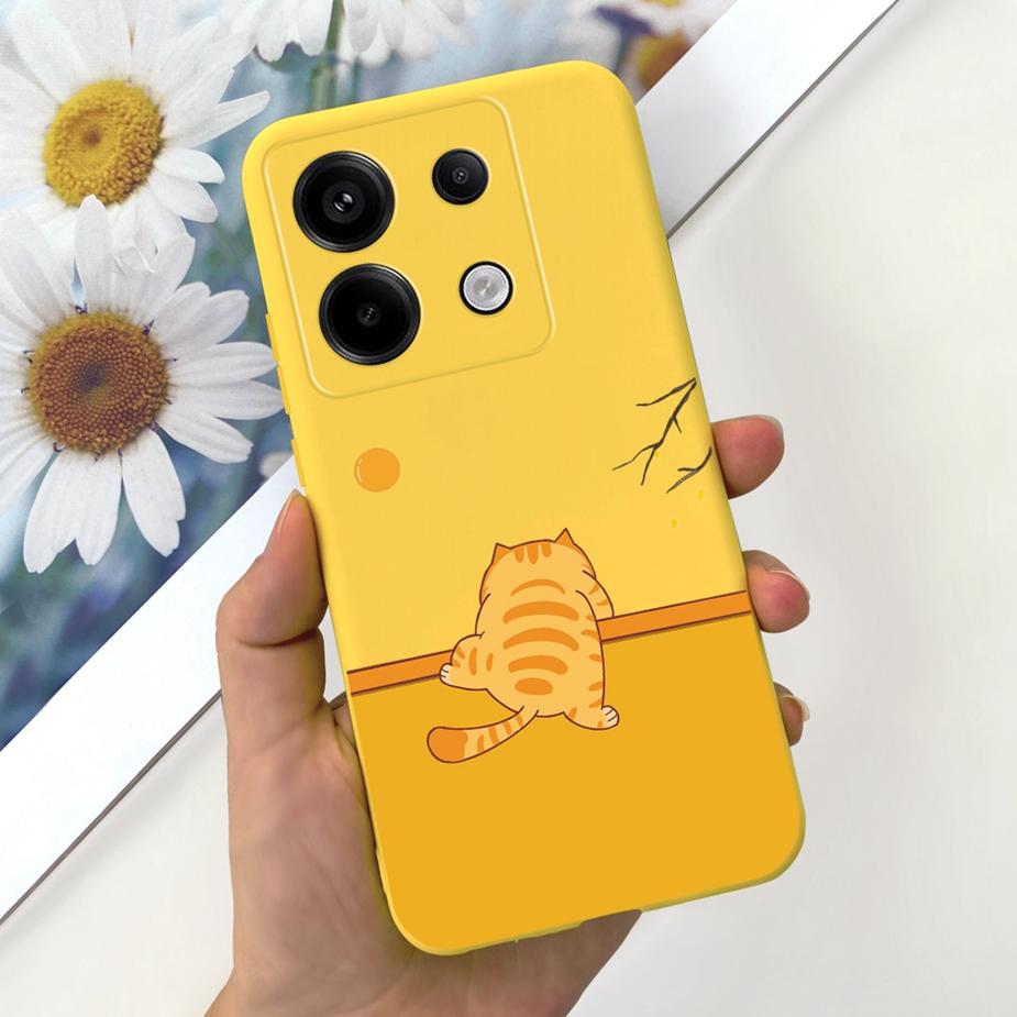 Чехол для Xiaomi Poco X6 Pro 5G Милый Модный Мультяшный Чехол Мягкий ТПУ Чехлы для Телефона Для Xiaomi Poco X6 PocoX6 Pro X6Pro Fundas Бампер