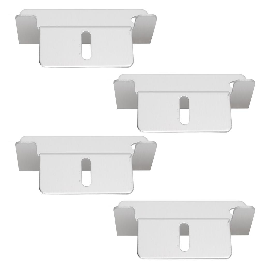 4 шт./компл. Монтажные Z-кронштейны для солнечных панелей из высокопрочного алюминиевого сплава для автомобилей, автодомов, яхт, судов