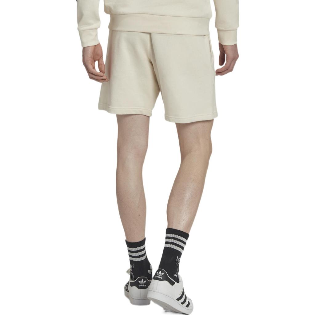 Adidas Оригинальные прямые повседневные шорты с рисунком граффити и логотипом, мужские брюки бежевого цвета HL9237