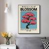 Blossom Japanese Exhibition Posters Bonsai Mount Fuji Temple Prints Japan Travel Canvas Painting Wall Pictures Home Room Decor