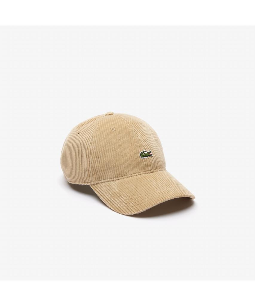 Мужская вельветовая бейсболка LACOSTE Rk3447-54N 02S