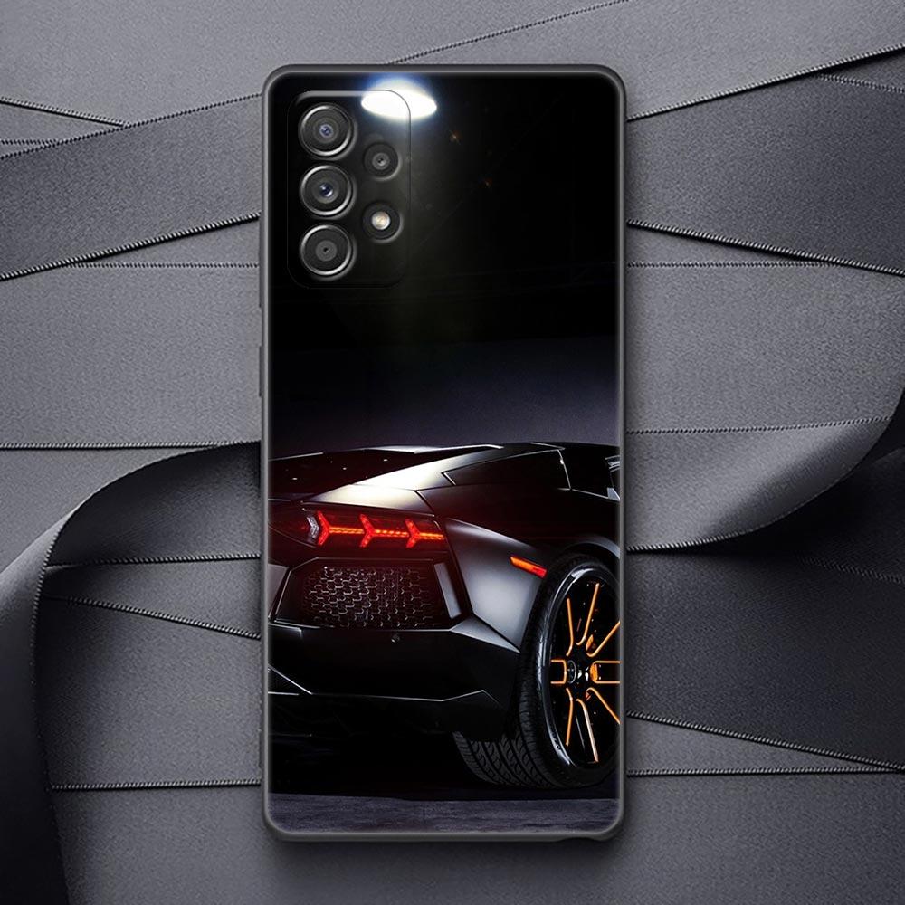 Роскошный чехол для телефона Samsung Galaxy A32 A33 A31 A23 A22 A21S A13 A12 A11 A03 A02 01 5G, силиконовый чехол для мужчин, спортивные автомобили