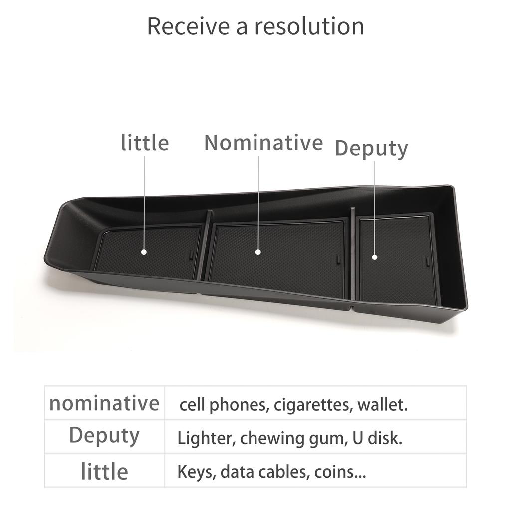 Для BYD SEAGULL/BYD Dolphin Mini центральная консоль лоток для хранения автомобиль центральный нижний ярус ящик органайзер аксессуары уборка