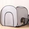 Расширяемый туннель-домик для питомцев, вольер, съемный игровой манеж, укрытие, складная конструкция, легкое хранение и транспортировка