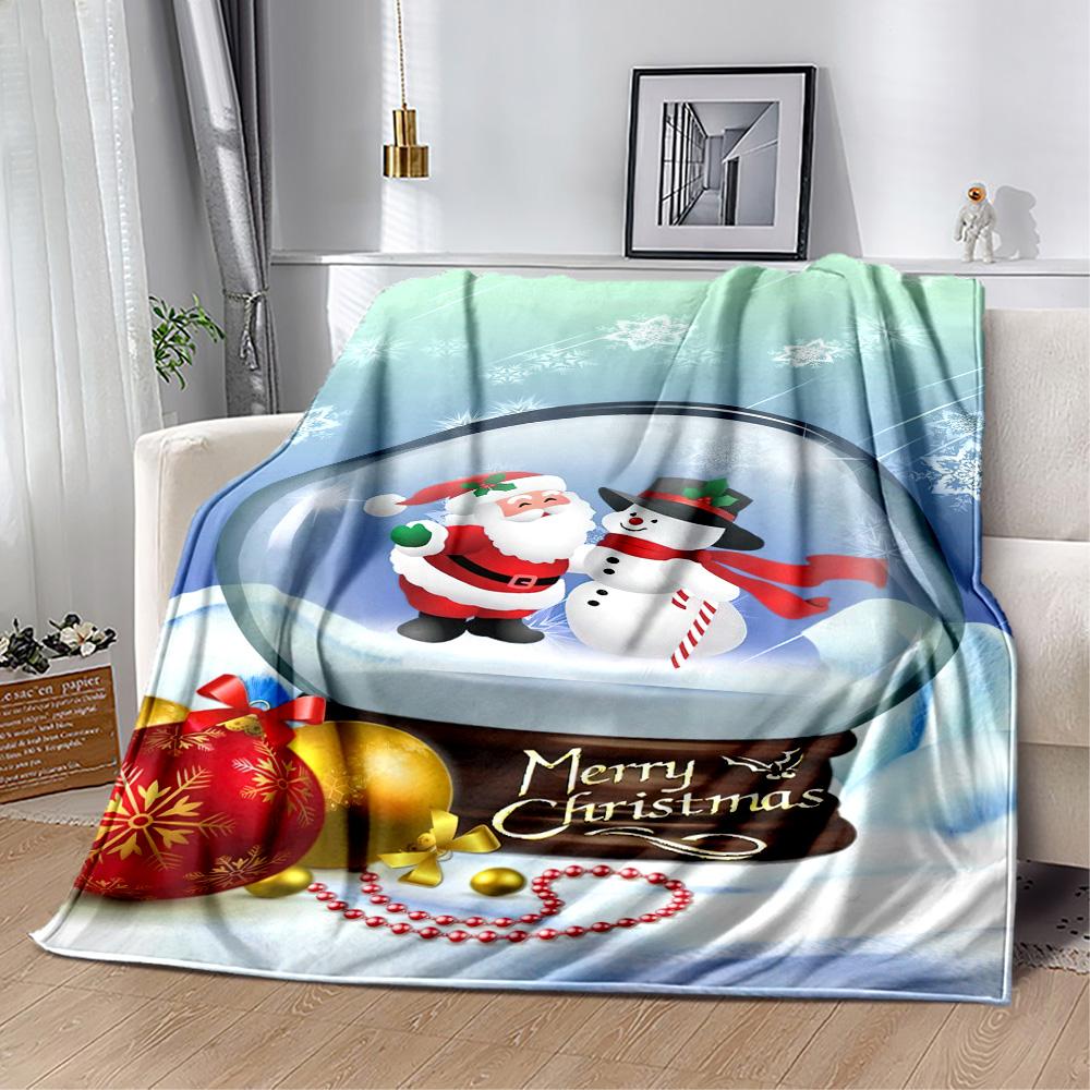 Christmas 53 Blanket Ultra-Soft Perfect for Sofa Picnics Bed All-Season Use Digital Print Birthday Christmas Gift Blanket