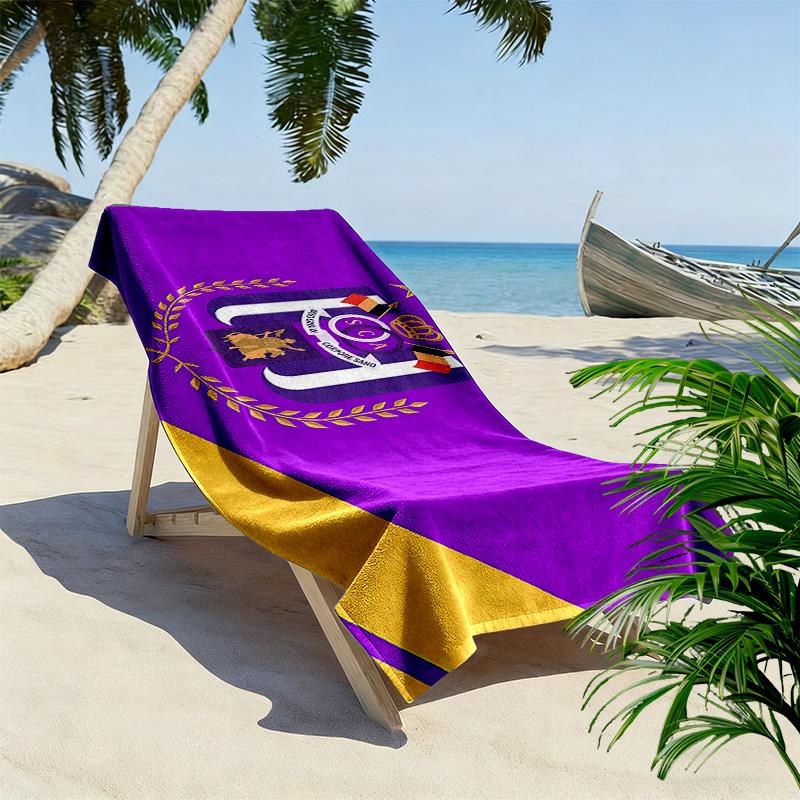 RSC Anderlecht Print Beach Towel, Large Soft Quick Dry Towel for Beach Camping Swimming