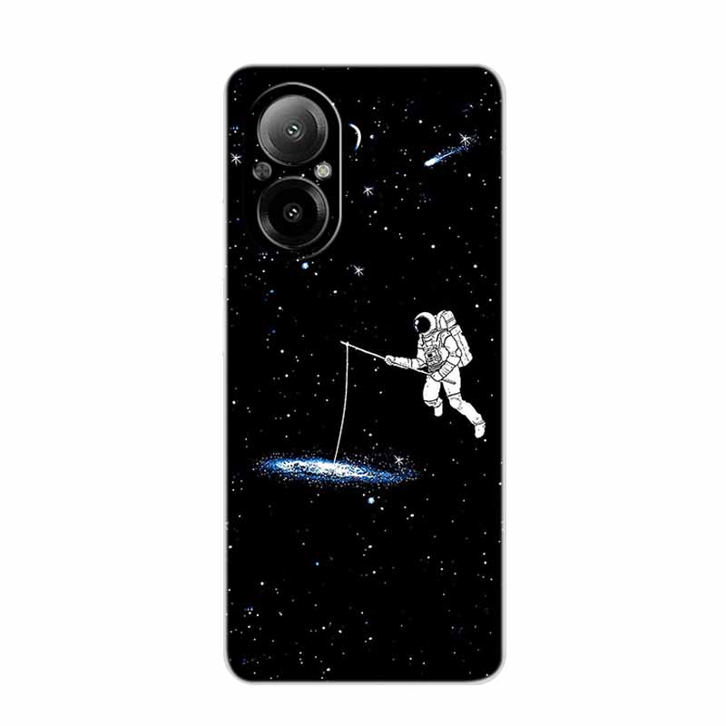 Для Realme C67 4G Чехол 6.72" Прозрачный Край Силиконовый Мягкий ТПУ Чехол для Телефона Для Realme C67 4G Задняя Крышка Чехол RealmeC67 C 67 Funda Para