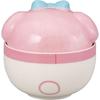 Sanrio My 3D Bowl with 13 x Character My Melody "Round Melody" Lid, Approx. 400ml, Approx. 13cm, Tableware, Goods, Pink, san4556-3