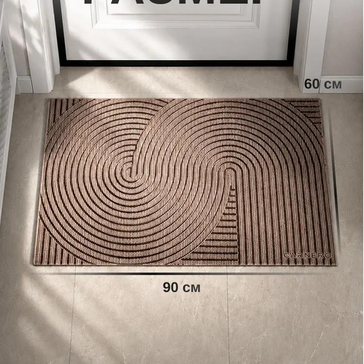 Коврик для двери Ковер 60x90см, Ковер в прихожей, Напольный коврик с 3D-эффектом