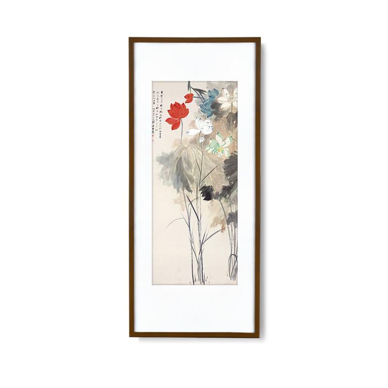 Новая деревянная фоторамка в китайском стиле для картин размером 30x50 см