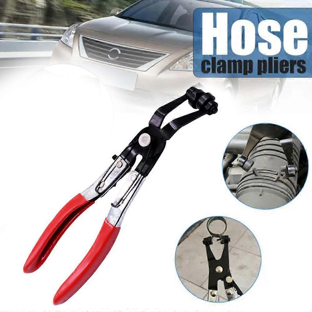 45° Hose Clamp Pliers Locking Removal Installer Water Tube Fuel Wire Clamp