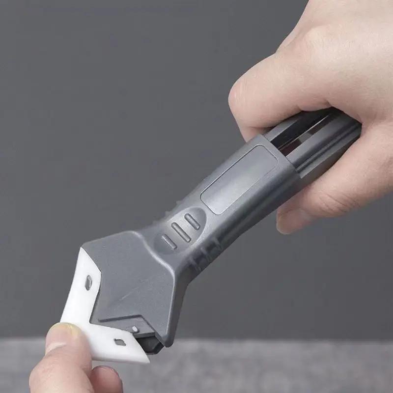 Набор металлических инструментов для удаления герметика 5-в-1 Скребок для швов Очиститель герметика Очиститель подоконника Инструмент для ремонта кухонной раковины и раковины в ванной