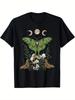 Fairy Grunge Fairycore Aesthetic Goth Luna Moth Mushroom Men's T-Shirt
