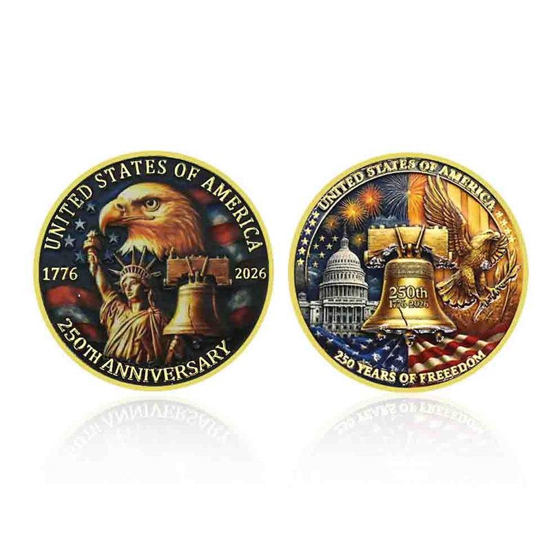 21 commemorative coins for the 250th anniversary of the founding of the United States, Statue of Liberty medal relief commemorative medal