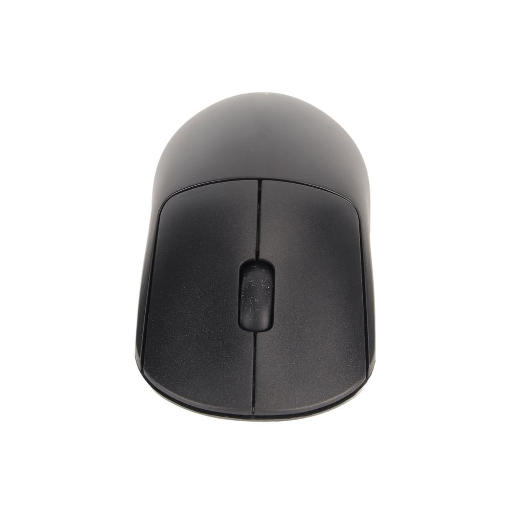 Беспроводная игровая мышь 1200 DPI 2.4G, подходит для настольных ПК и ноутбуков, питание от батареи, черная.