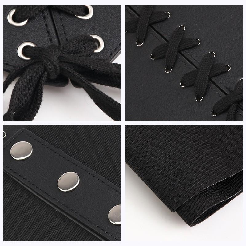 Летняя Ретро Мода Облегающий Широкий Пояс для Женщин, Эластичный Пояс с Европейским и Американским Придворным Поясом