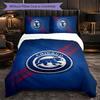 Chicago Cubs Pattern Microfiber 3Pcs Bedding Set Decor Duvet Cover Set For Bedroom Home Use