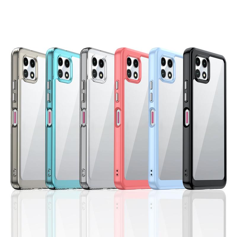 Transparent Colorful TPU Case for T-Mobile Revvl 7 Pro T Phone 2 Pro 5G Protective Cover Clear Shell Fundas Coque Capa