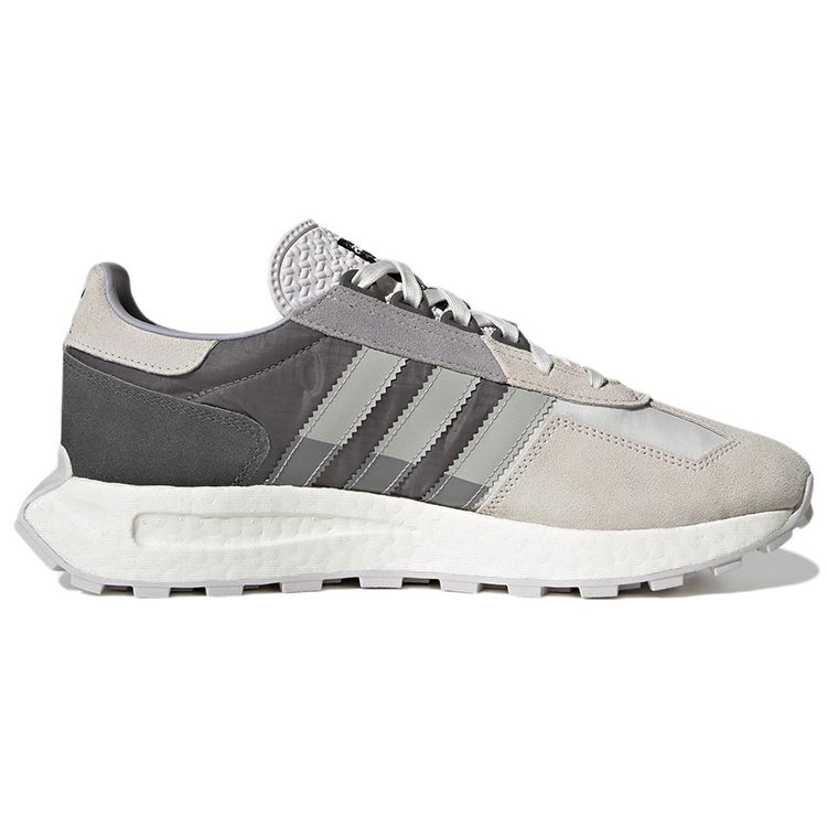 Adidas Originals Retropy E5 Замшевые Удобные Прочные Низкие Повседневные Кроссовки Унисекс Серые Черные HP7741